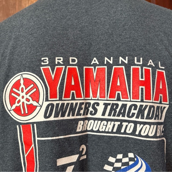 3rd Annual Yamaha Owners Track day Gray Shirt Size XL Mens - Picture 4 of 11